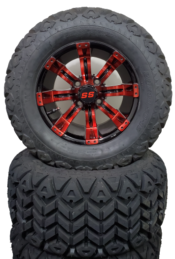 Combo 12'' Tempest Red & Black X-trail