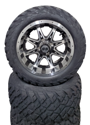 14'' Toupy wheel mounted on willy 23x10-14 tire