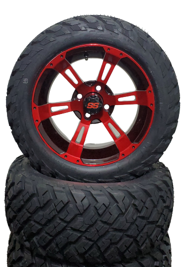 14'' Storm trooper Red & Black with willy tire