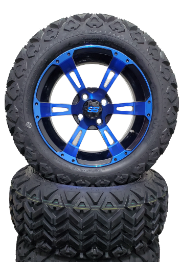 14'' Strom Trooper Blue & Black with x-trail tire