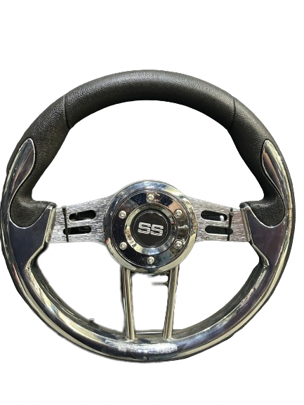 Steering wheel chrome