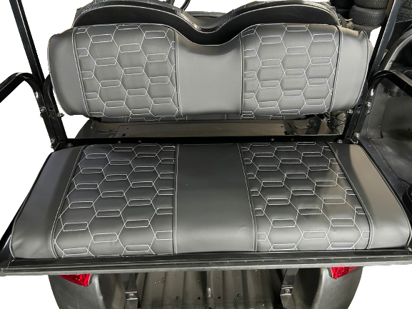 Silver / Black Seat cover, Rear Seat / Precedent & Tempo