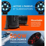 500 watts SoundExtreme SUB from ecogear